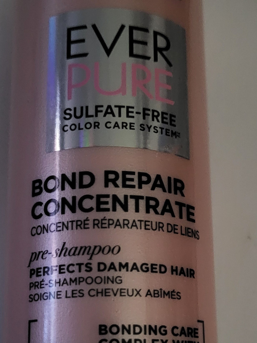 L'Oreal Ever Pure Bond Repair Concentrate - Pink and Silver